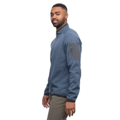 Discount Bergans Kamphaug Knitted Jacket - Orion Blue