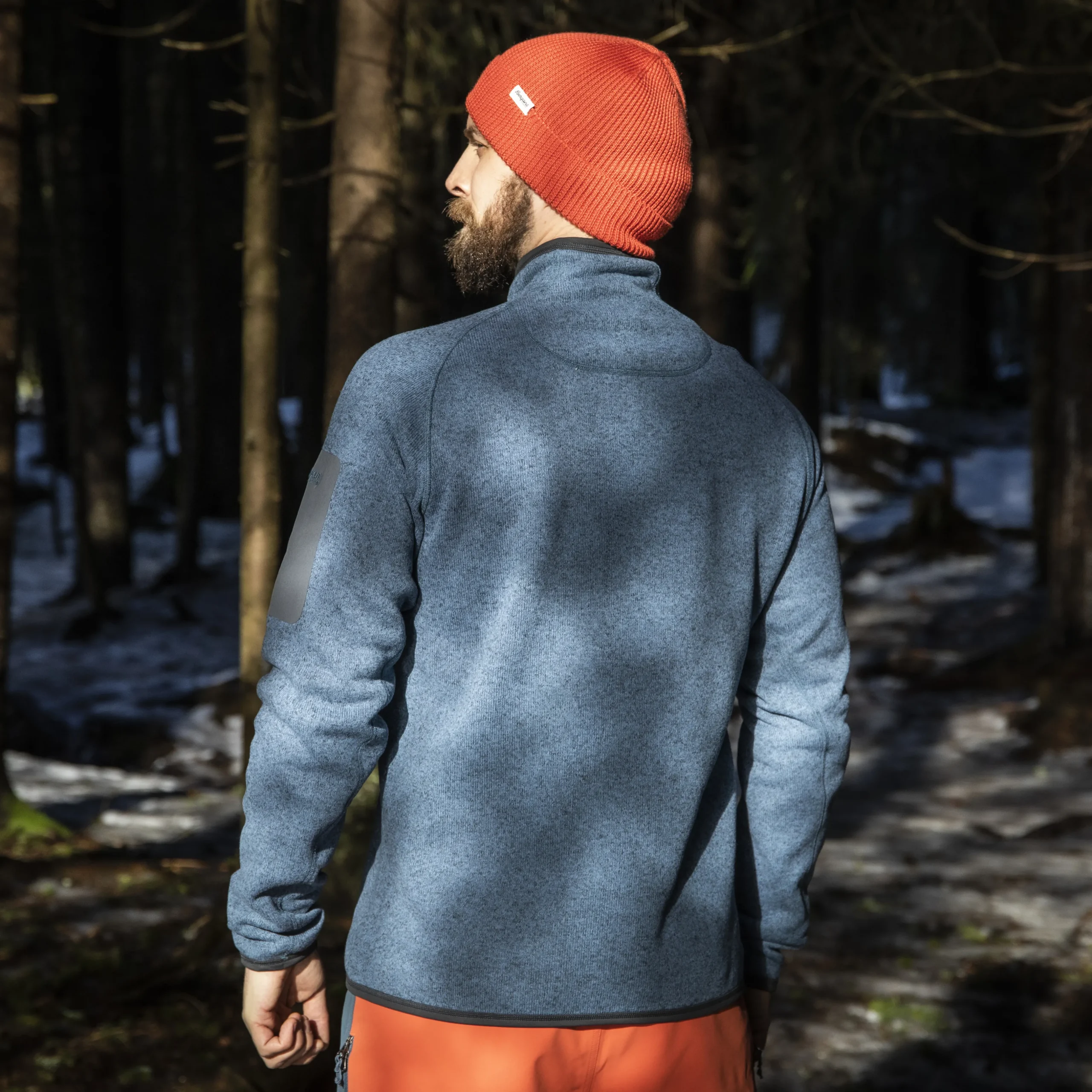 Discount Bergans Kamphaug Knitted Jacket - Orion Blue