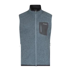 Store Bergans Kamphaug Knitted Vest Men - Husky Blue