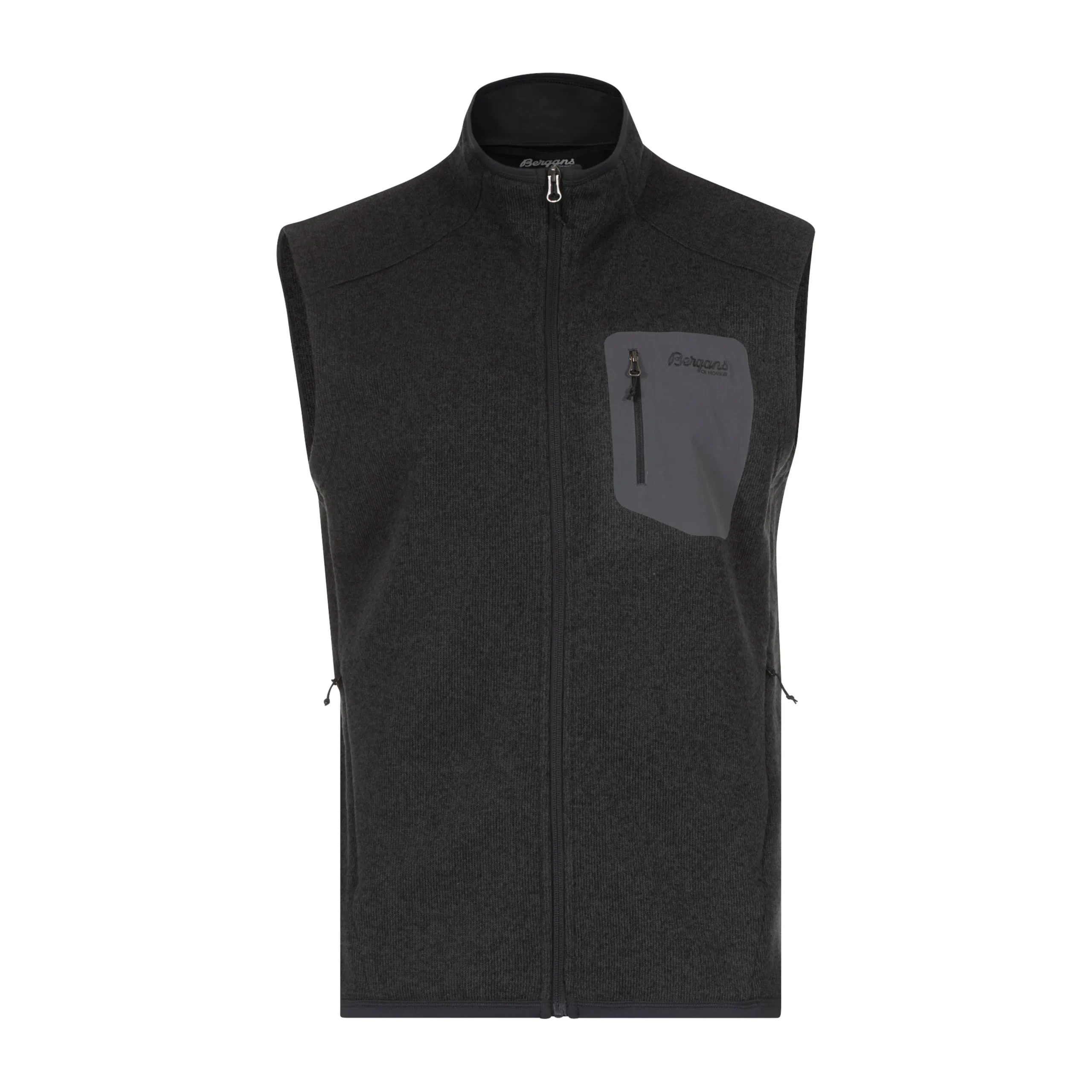 Best Sale Bergans Kamphaug Knitted Vest Men - Dark Shadow Grey