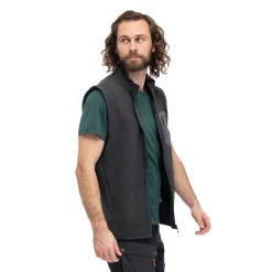 Best Sale Bergans Kamphaug Knitted Vest Men - Dark Shadow Grey