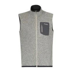 Cheap Bergans Kamphaug Knitted Vest Men - Chalk Sand