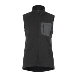 Online Bergans Kamphaug Knitted Vest Women - Dark Shadow Grey