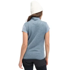 Flash Sale Bergans Kamphaug Knitted Vest Women - Husky Blue