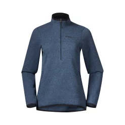 Sale Bergans Kamphaug Knitted W Half Zip - Orion Blue