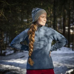 Sale Bergans Kamphaug Knitted W Half Zip - Orion Blue