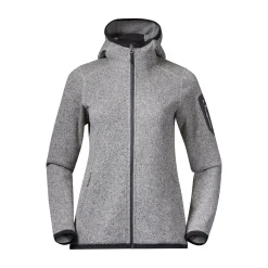 Online Bergans Kamphaug Knitted W Hoodie - Chalk Sand