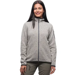 Online Bergans Kamphaug Knitted W Hoodie - Chalk Sand