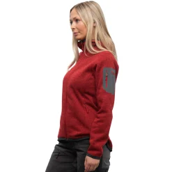 Cheap Bergans Kamphaug Knitted W Hoodie - Red