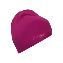 Online Bergans Kids Cotton Beanie - Fandango Purple