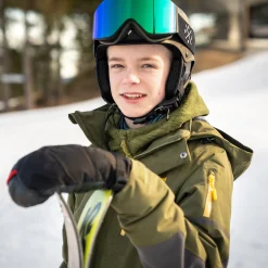 Fashion Bergans Knyken Insulated Youth Jacket - Dark Olive Green