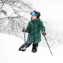 Outlet Bergans Knyken Insulated Youth Jacket - Duke Green