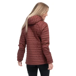 Best Bergans Lava Light Down Jacket W/Hood Women - Amarone Red