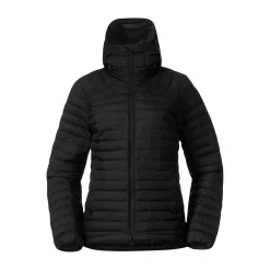 Cheap Bergans Lava Light Down Jacket W/Hood Women - Black