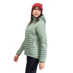Best Sale Bergans Lava Light Down Jacket W/Hood Women - Jade Green