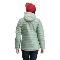 Best Sale Bergans Lava Light Down Jacket W/Hood Women - Jade Green