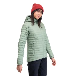 Best Sale Bergans Lava Light Down Jacket W/Hood Women - Jade Green