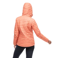 Sale Bergans Lava Light Down Jacket W/Hood Women - Terracotta