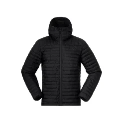 Cheap Bergans Lava Light Down Jacket W/Hood Men - Black
