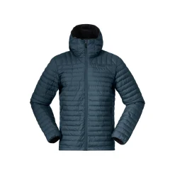 Fashion Bergans Lava Light Down Jacket W/Hood Men - Orion Blue