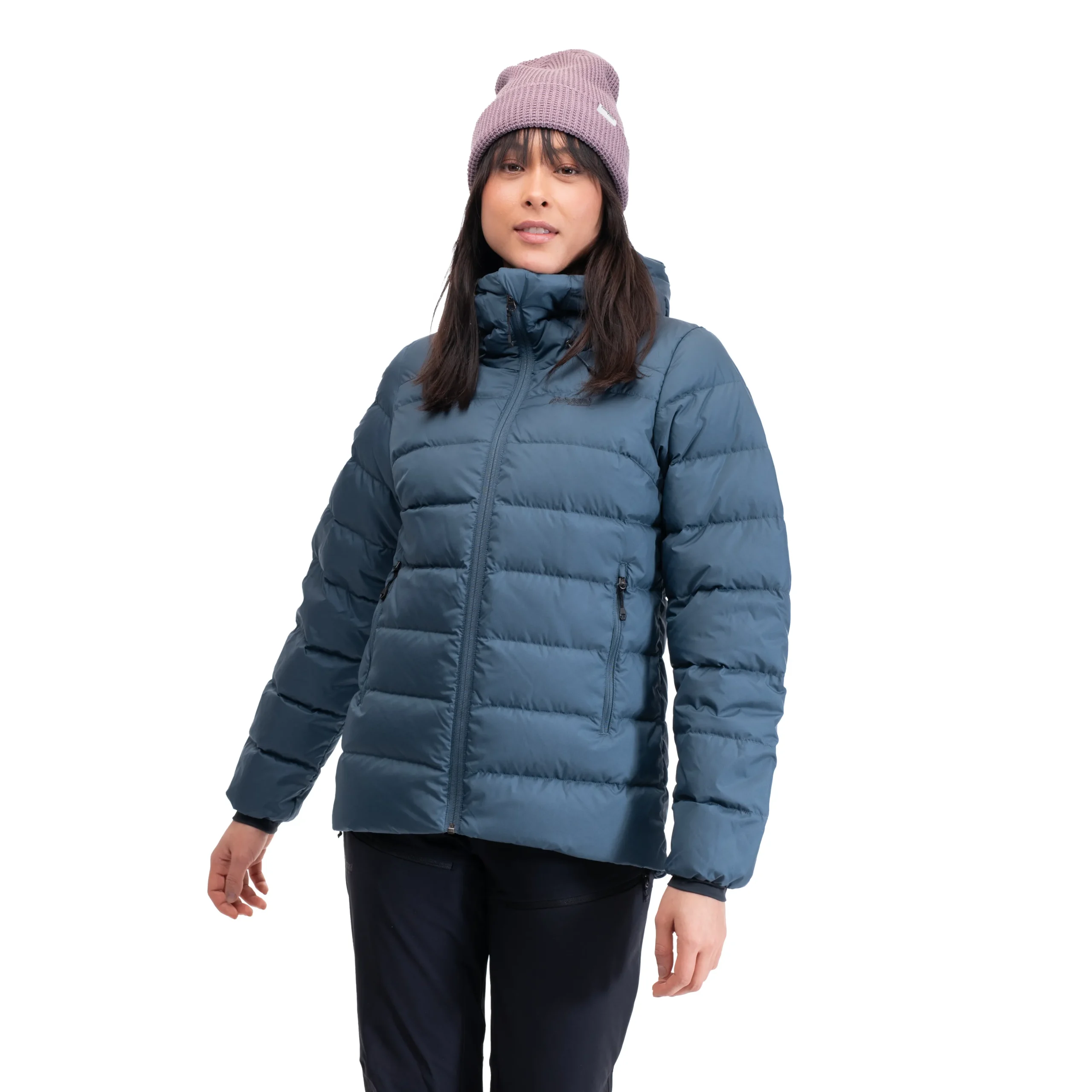 Flash Sale Bergans Lava Medium Down Jacket W/Hood Women - Orion Blue