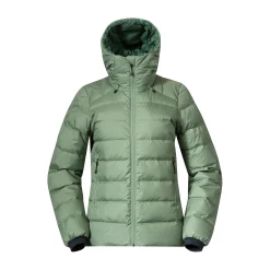 Best Bergans Lava Medium Down Jacket W/Hood Women - Jade Green