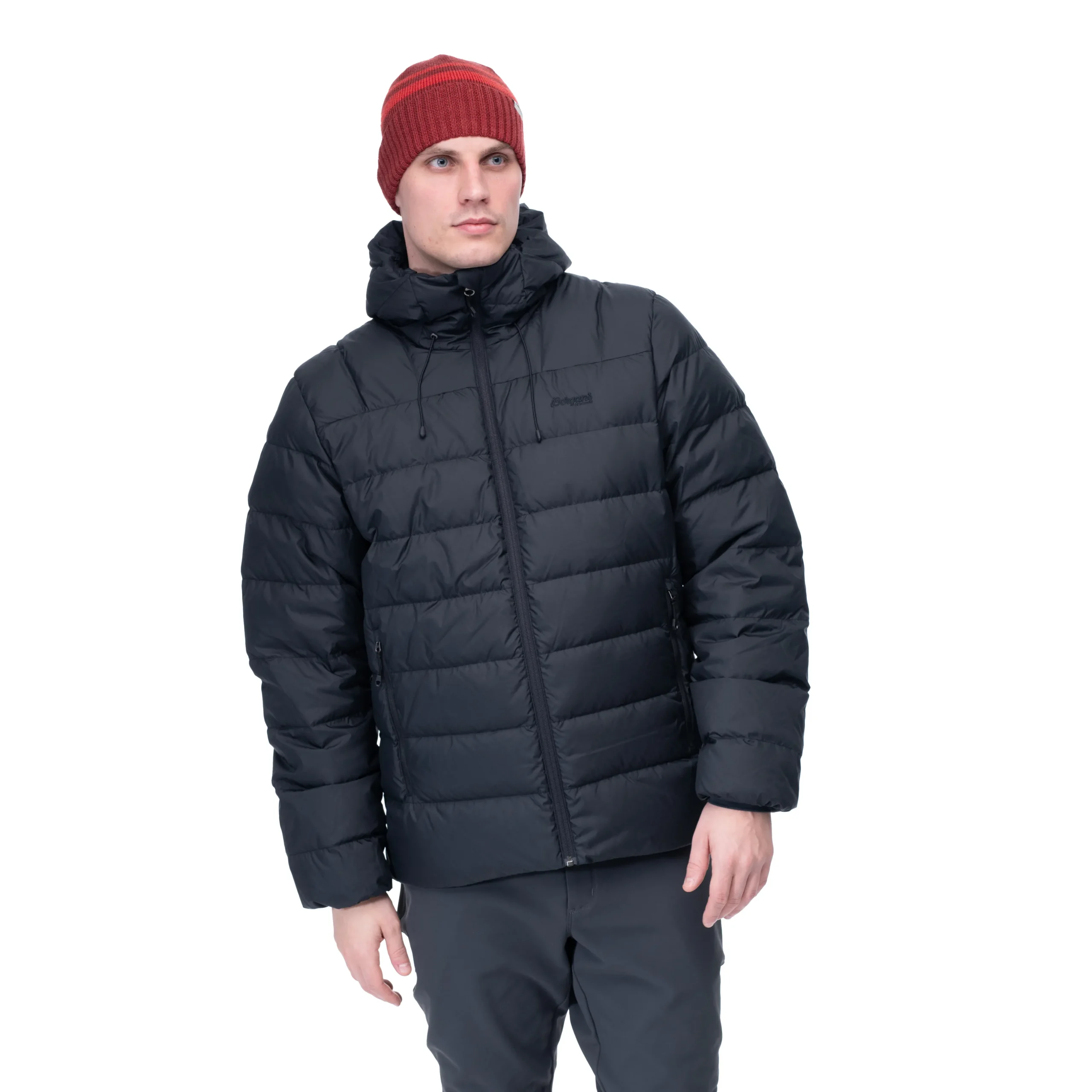 Sale Bergans Lava Medium Down Jacket W/Hood Men - Black