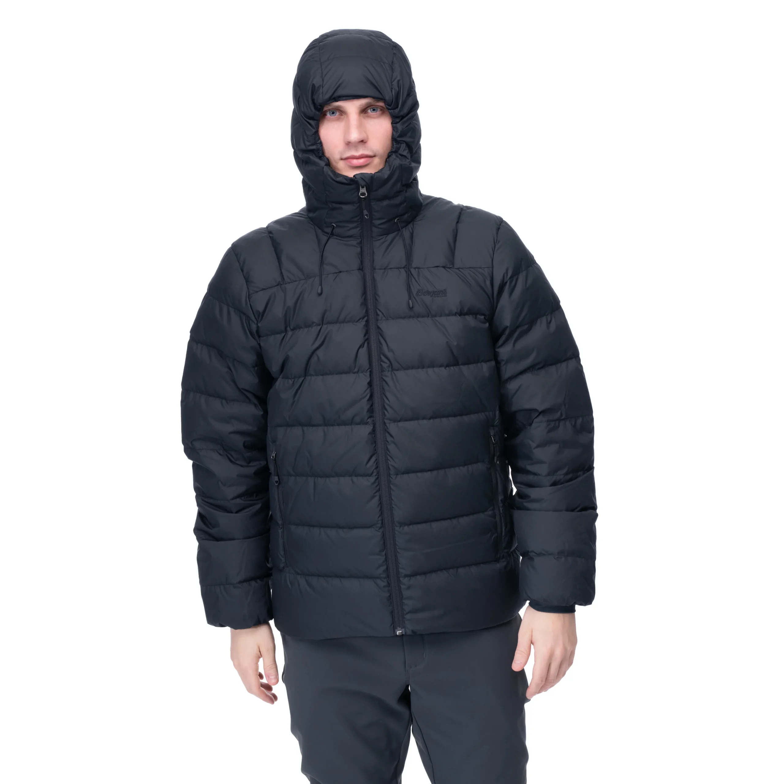 Sale Bergans Lava Medium Down Jacket W/Hood Men - Black
