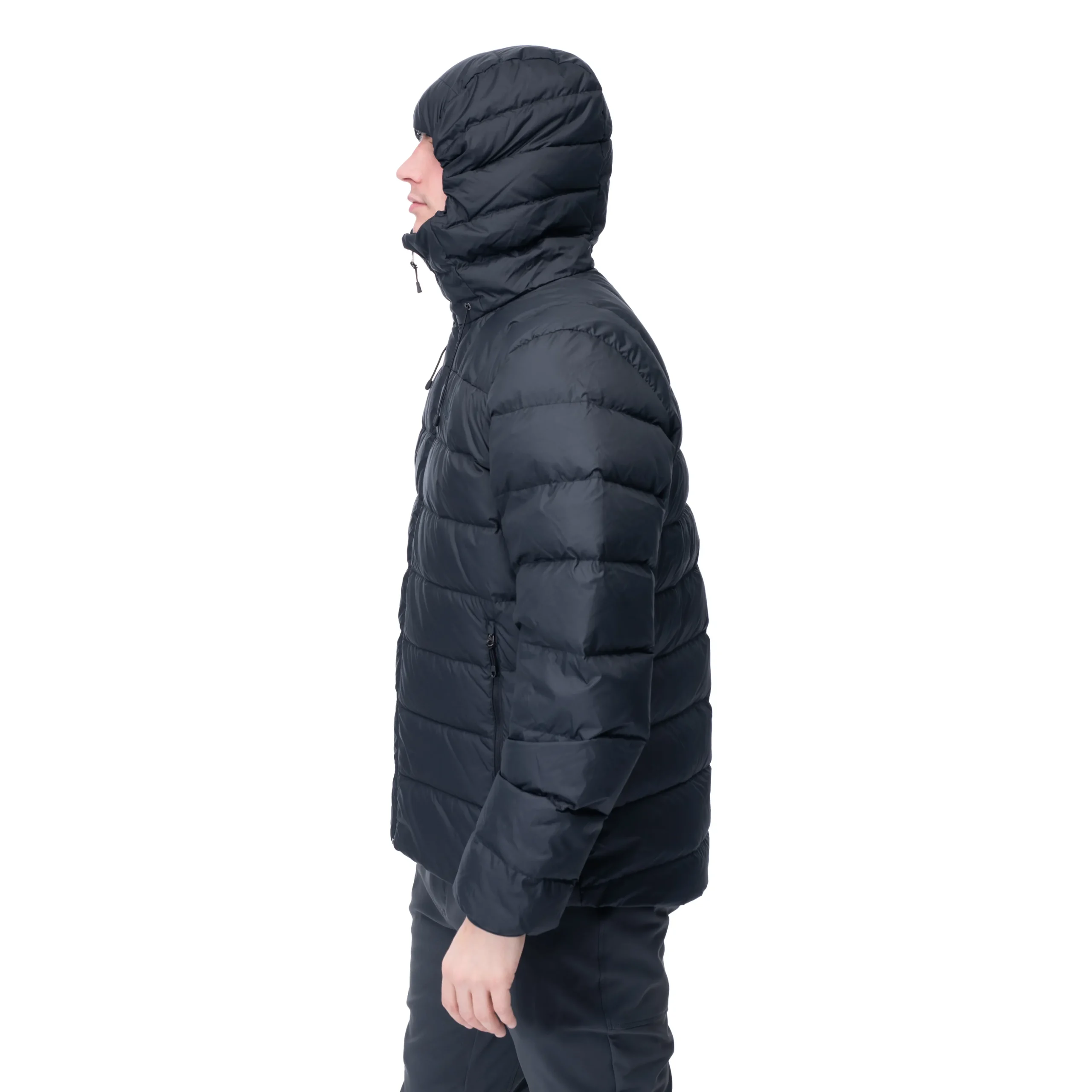 Sale Bergans Lava Medium Down Jacket W/Hood Men - Black
