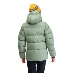 Sale Bergans Lava Warm Down Jacket W/Hood Women - Jade Green