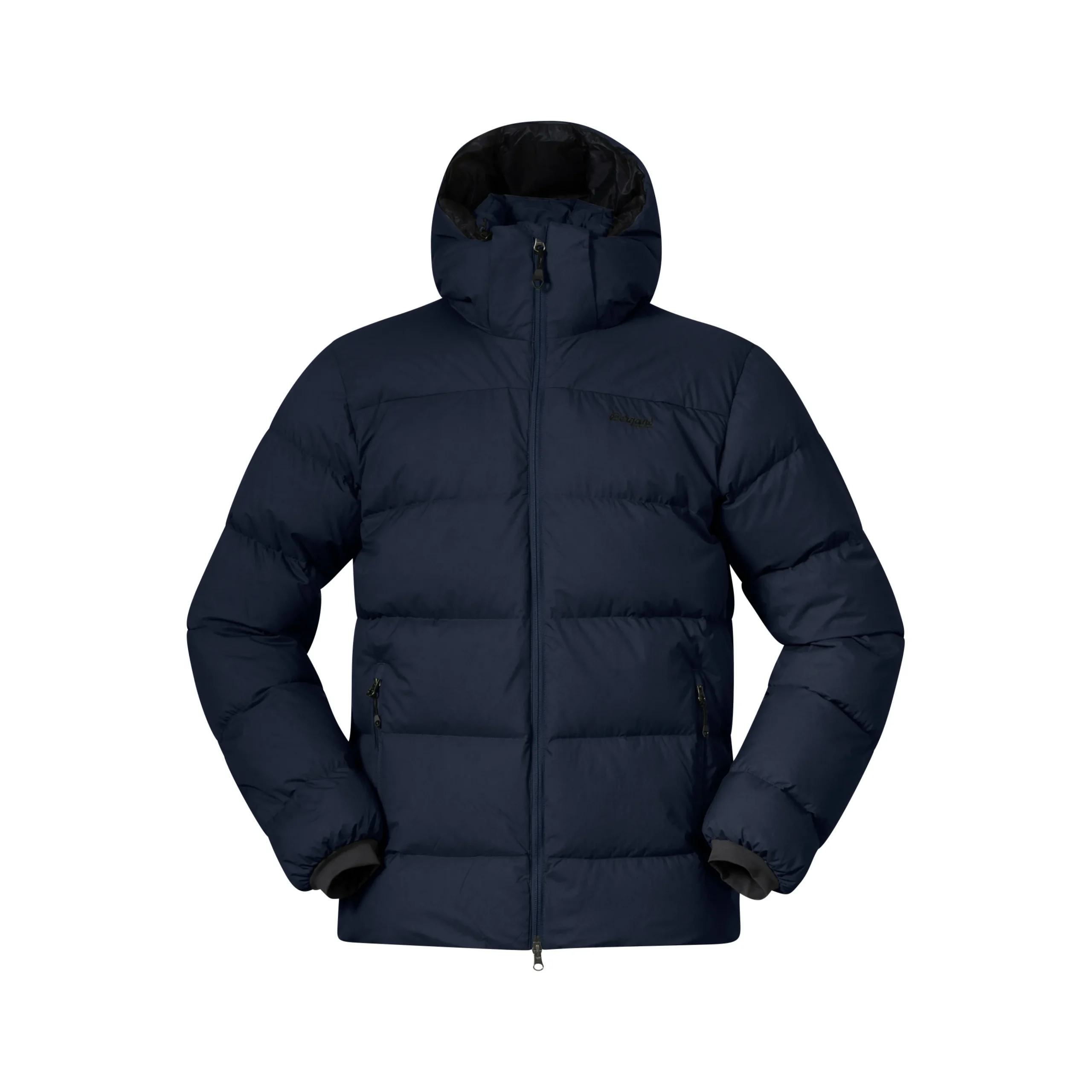 Sale Bergans Lava Warm Down Jacket W/Hood Men - Navy