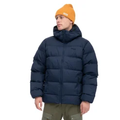 Sale Bergans Lava Warm Down Jacket W/Hood Men - Navy