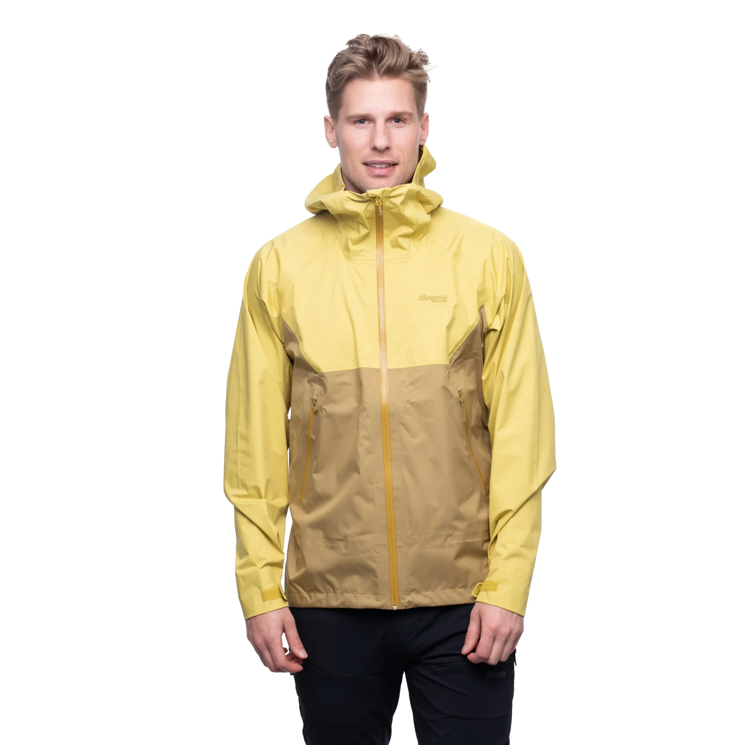 Best Sale Bergans Letto V2 3L Jacket - Olive Green / Light Olive Green