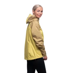 Clearance Bergans Letto V2 3L W Jacket - Light Olive Green / Olive Green
