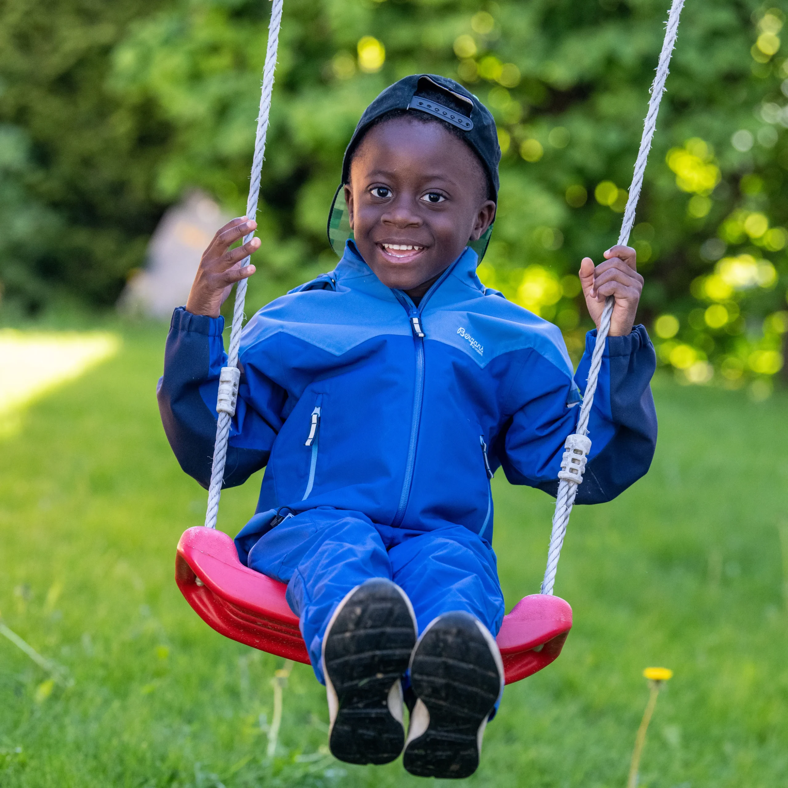 Discount Bergans Lilletind V2 Light Softshell Kids Pants - Dark Riviera Blue