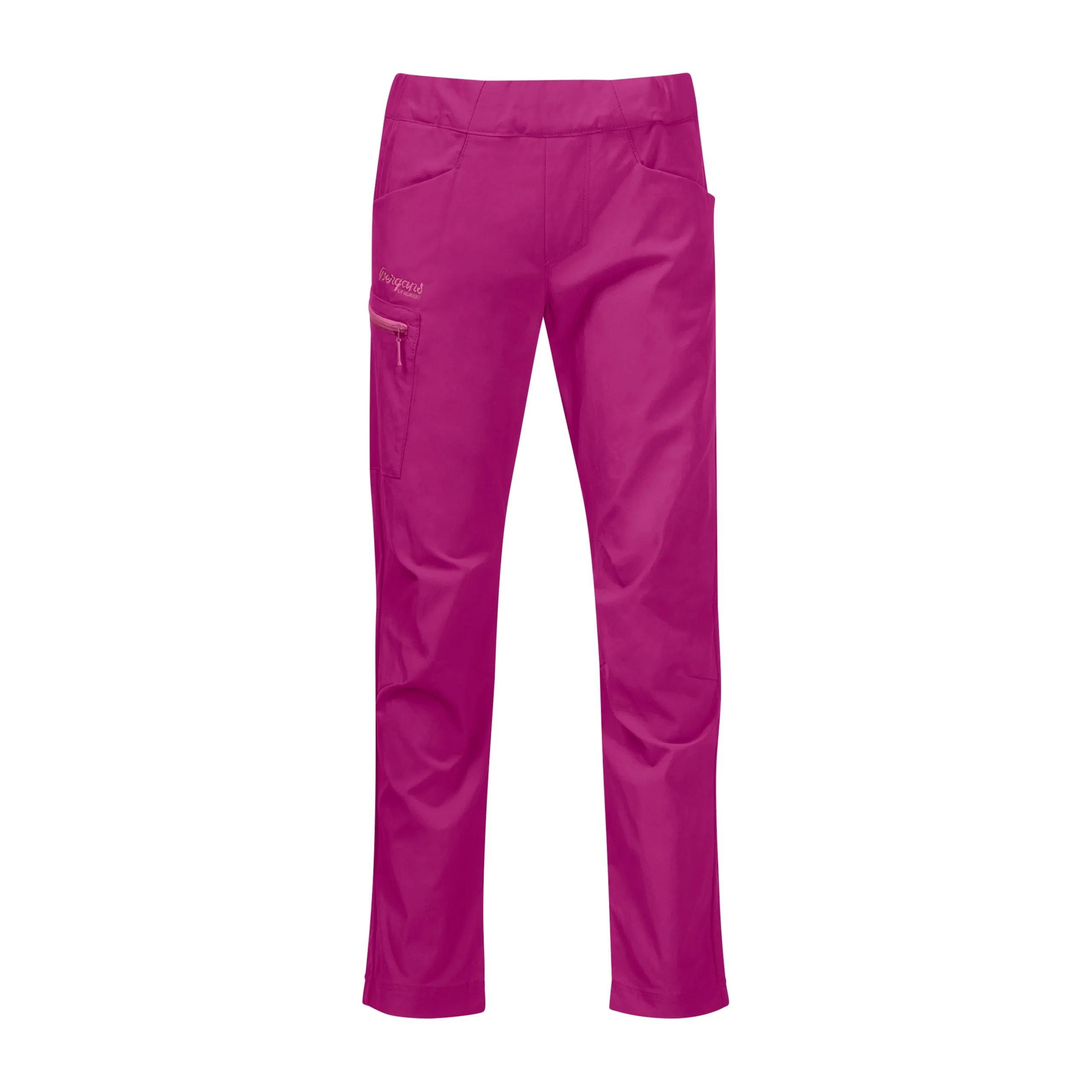 Clearance Bergans Lilletind V2 Light Softshell Kids Pants - Fandango Purple
