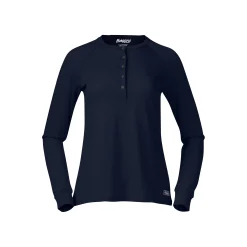 Best Bergans Lysebu Wool Henley Women - Navy Blue