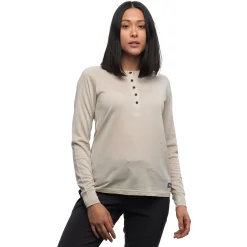 Store Bergans Lysebu Wool W Henley - Chalk Sand