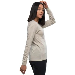 Store Bergans Lysebu Wool W Henley - Chalk Sand