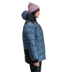 Hot Bergans Magma Extreme Down Jacket W/Hood Unisex - Orion Blue / Black