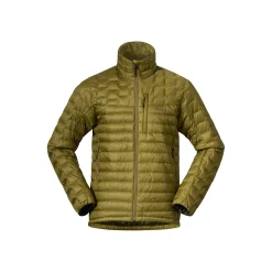 Hot Bergans Magma Light Down Jacket Men - Olive Green