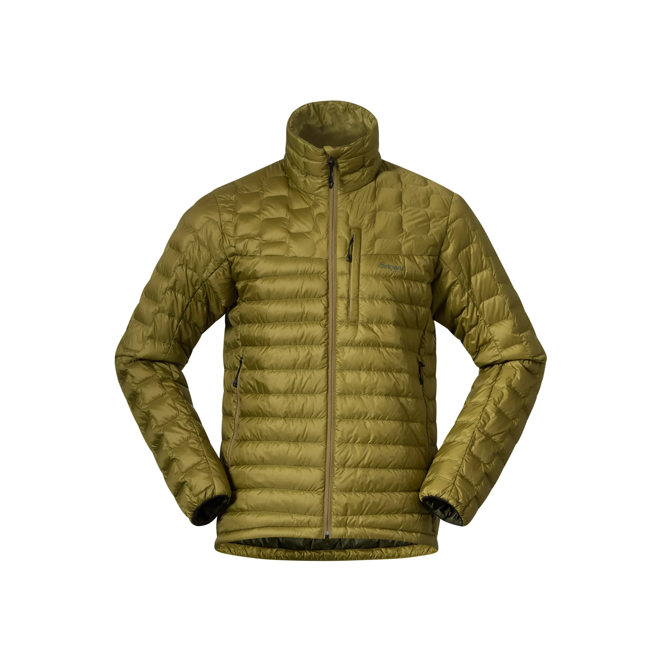Hot Bergans Magma Light Down Jacket Men - Olive Green