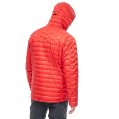 Fashion Bergans Magma Light Down Jacket W/Hood Men - Dark Brick