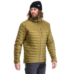 Cheap Bergans Magma Light Down Jacket W/Hood Men - Olive Green