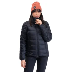 Fashion Bergans Magma Medium Down Jacket W/Hood Women - Black