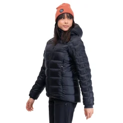 Fashion Bergans Magma Medium Down Jacket W/Hood Women - Black
