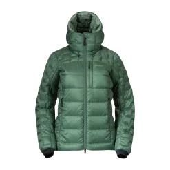 Flash Sale Bergans Magma Medium Down Jacket W/Hood Women - Dark Jade Green