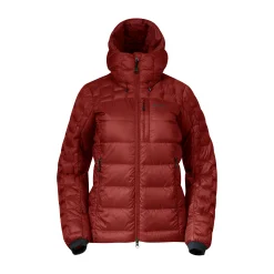 Hot Bergans Magma Medium Down Jacket W/Hood Women - Chianti Red