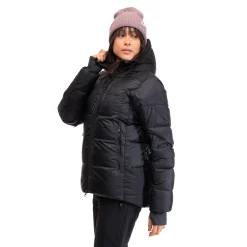 Clearance Bergans Magma Warm Down Jacket W/Hood Women - Black