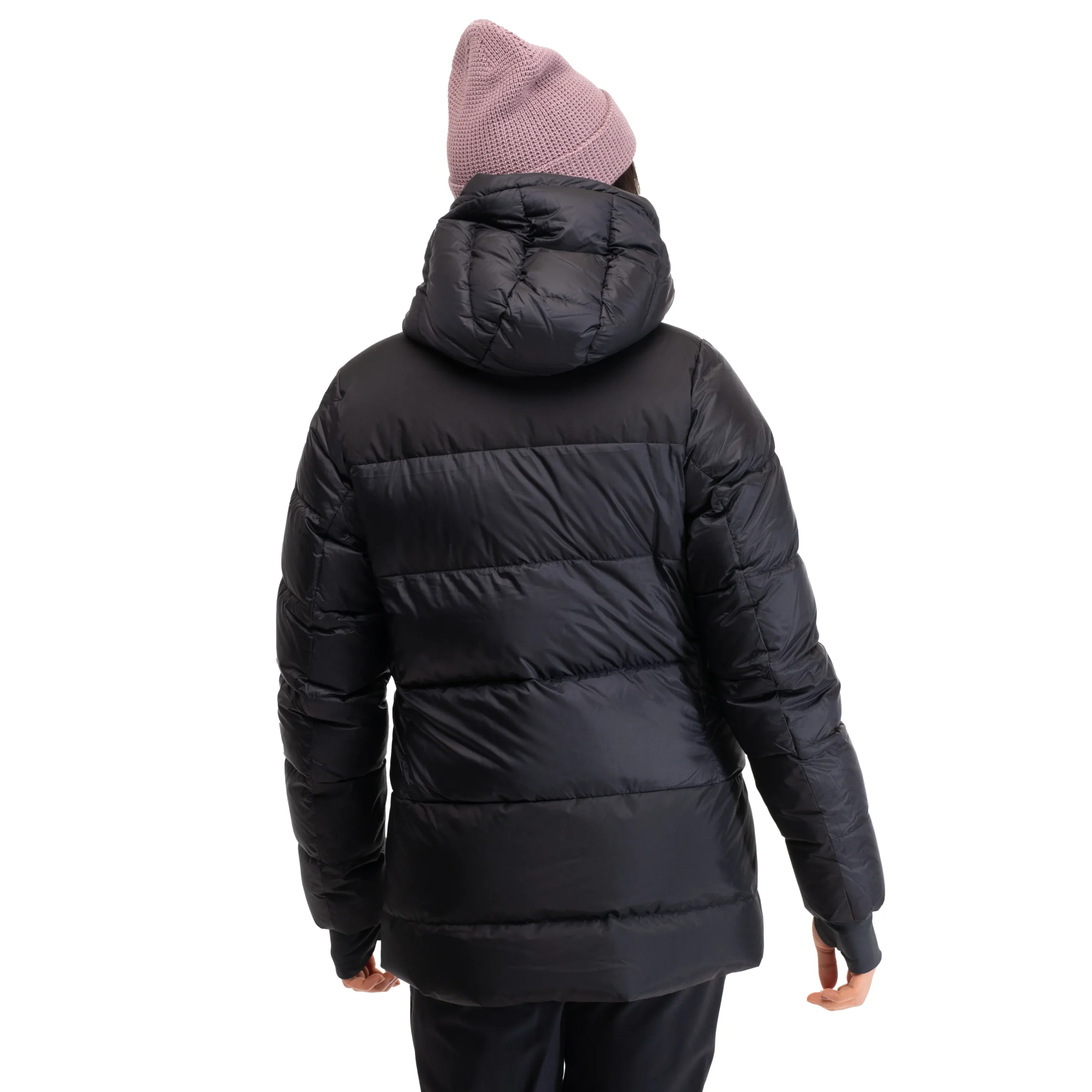 Clearance Bergans Magma Warm Down Jacket W/Hood Women - Black